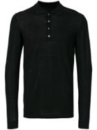 Sottomettimi Classic Neck Button Jumper - Black