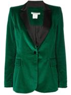Alice+olivia Macey Fitted Blazer - Green