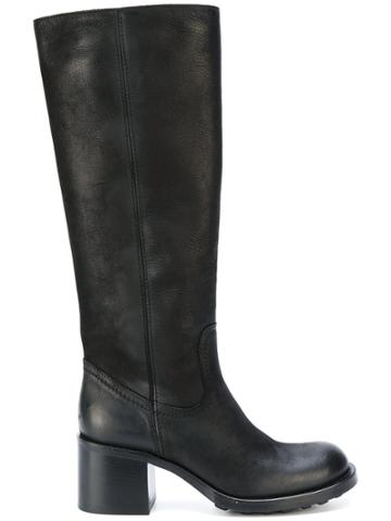 Fausto Zenga Calf Boots - Black