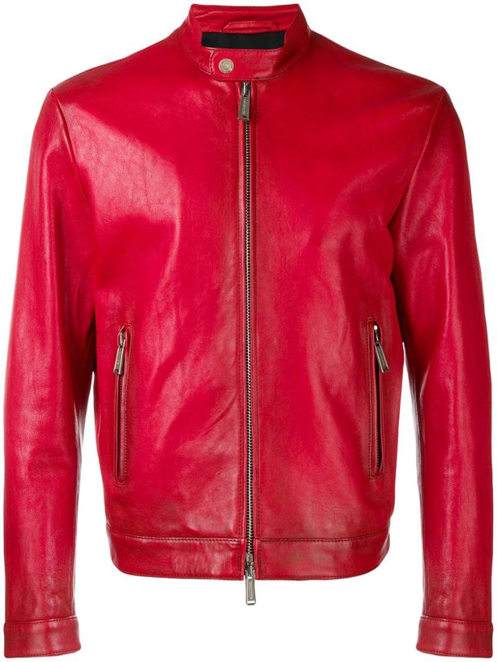 Dsquared2 Leather Jacket