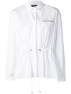 Fabiana Filippi Drawstring Waist Shirt - White