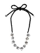 Maria Calderara Embellished Necklace - Black