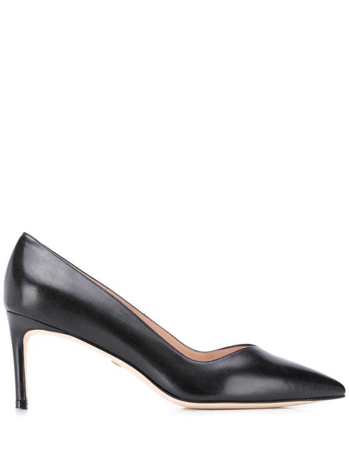 Stuart Weitzman Anny 70 Heeled Pumps - Black