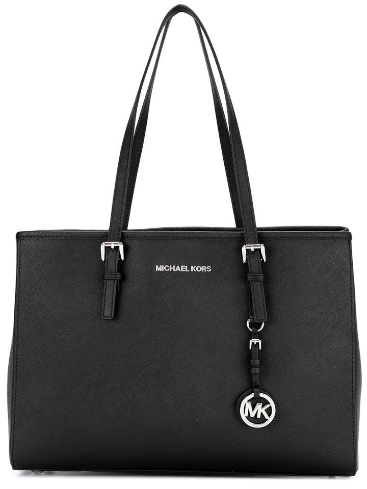 Michael Michael Kors - 'jet Set Travel' Tote - Women - Leather - One Size, Black, Leather