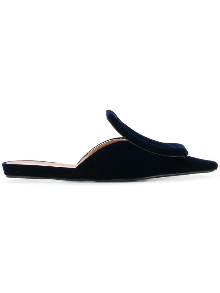 Marni Sabot Mules - Blue