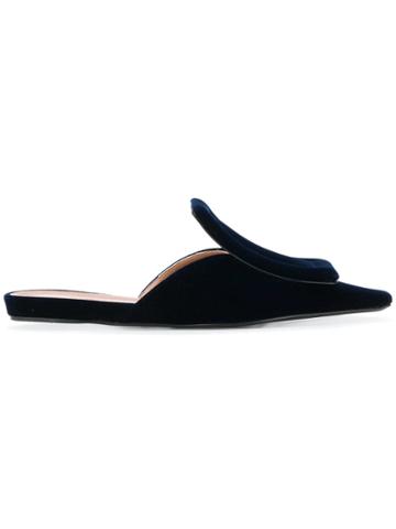 Marni Sabot Mules - Blue