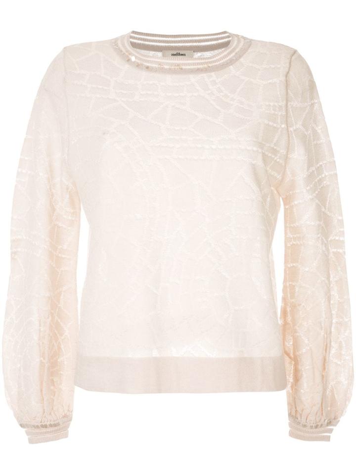 Onefifteen Patterned Jumper - Neutrals