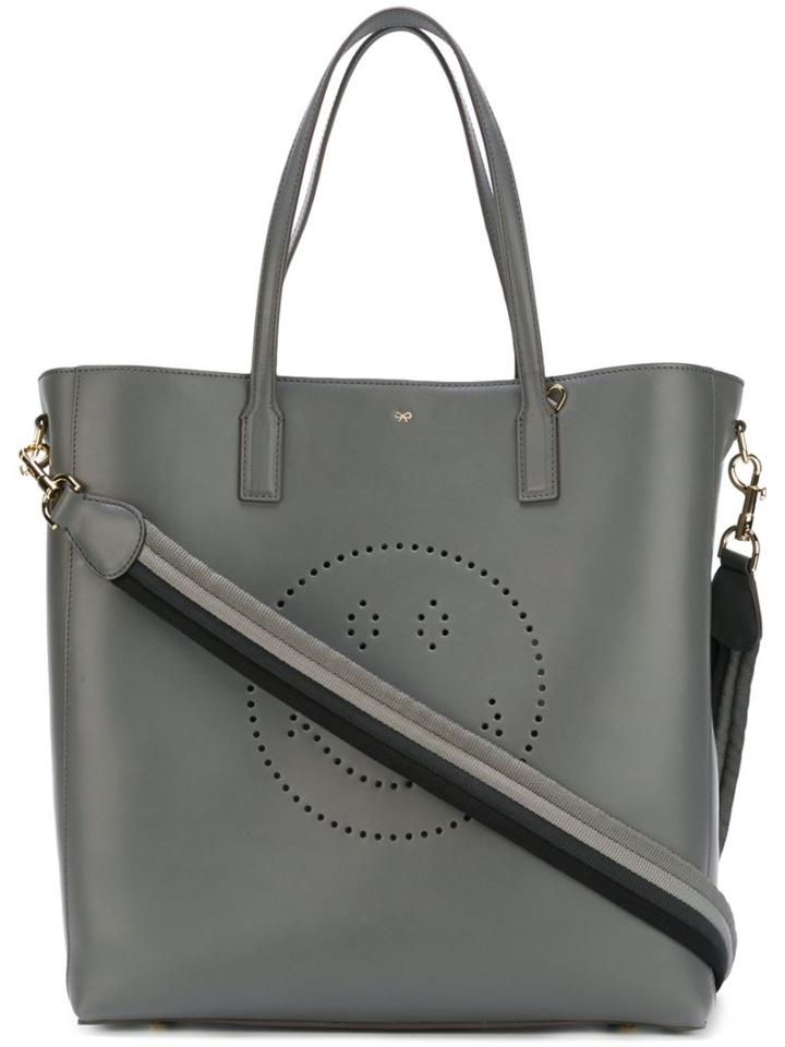 Anya Hindmarch Large 'ebury' Tote, Women's, Grey