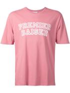 Ami Alexandre Mattiussi Premier Baiser T-shirt, Men's, Size: Large, Pink/purple, Cotton
