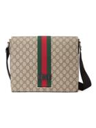 Gucci Gg Supreme Messenger Bag - Neutrals