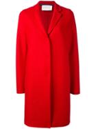 Harris Wharf London 'cocoon' Coat, Women's, Size: 44, Red, Virgin Wool