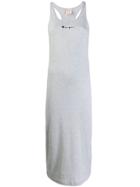 Champion Ribbed Racer Back Jersey Dress - Grey