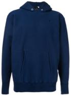 Aton - Minimal Hoodie - Men - Cotton - 6, Blue, Cotton