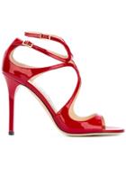 Jimmy Choo Lance Sandals - Red