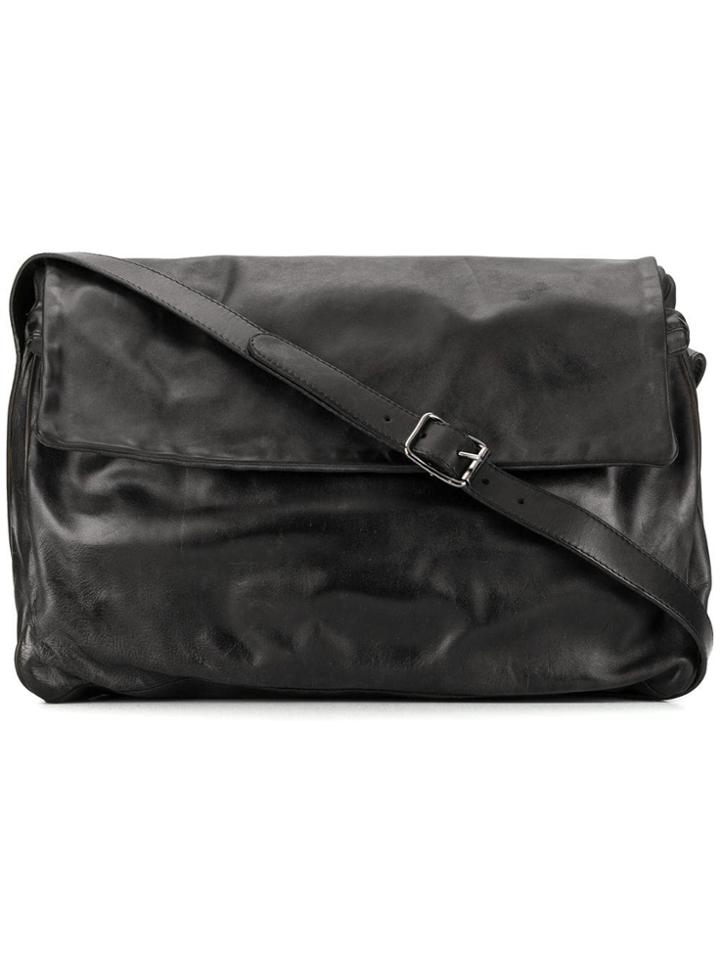 Numero 10 Edmonton Large Messenger Bag - Black