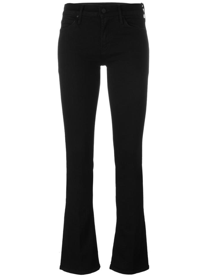 Mother The Runaway Jeans, Women's, Size: 26, Black, Cotton/polyester/spandex/elastane