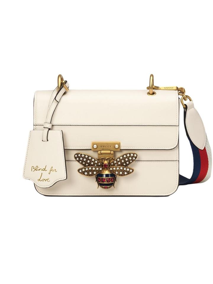 Gucci Queen Margaret Small Shoulder Bag - White
