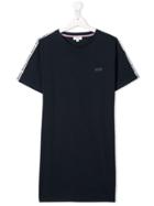 Boss Kids Teen Logo Band T-shirt Dress - Blue