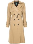 Guild Prime Double Breasted Trench Coat - Nude & Neutrals