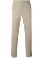 Prada Tailored Trousers, Men's, Size: 48, Nude/neutrals, Cotton/spandex/elastane