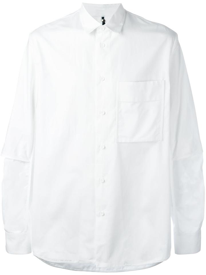 Oamc Classic Shirt, Men's, Size: Medium, White, Cotton
