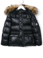 Moncler Kids 'hubet' Padded Jacket, Boy's, Size: 10 Yrs, Black
