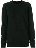 Rick Owens Drkshdw Embossed Sweatshirt - Black