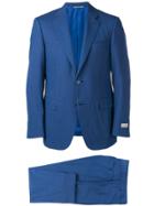 Canali Pinstripe Suit - Blue