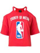 Marcelo Burlon County Of Milan Nba T-shirt - Red