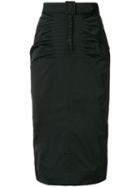 Nº21 Belt Detail Skirt - Black