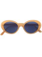 Oliver Peoples 'deep Amber' Sunglasses - Yellow