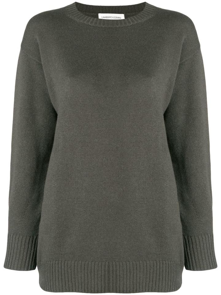 Lamberto Losani Knitted Jumper - Green