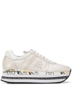 Premiata Beth Platform Sneakers - White