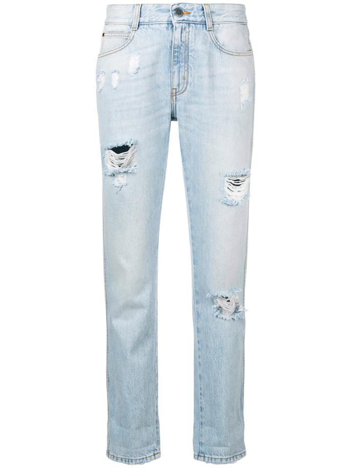 Stella Mccartney Distressed Jeans - Blue