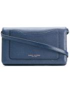 Marc Jacobs - Recruit Strap Wallet Crossbody Bag - Women - Leather - One Size, Blue, Leather