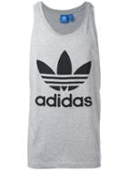Adidas Originals Trefoil Tank, Men's, Size: Small, Grey, Cotton