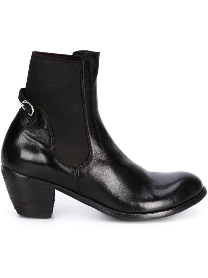 Officine Creative Godard/003 Boots, Women's, Size: 39.5, Black, Leather