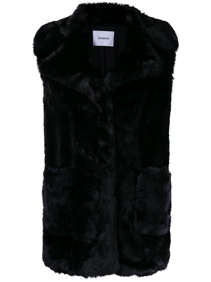 Dondup Fur Vest - Black
