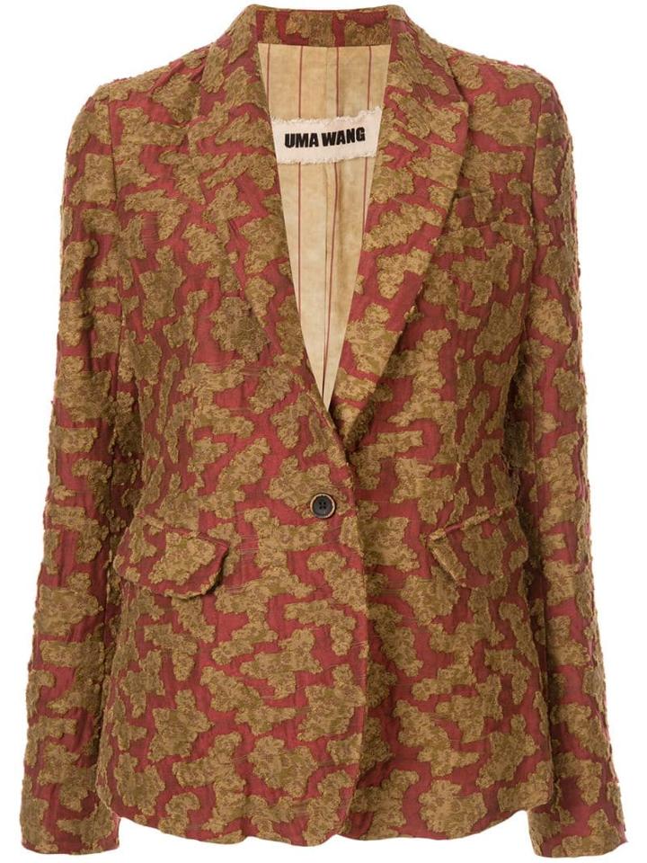 Uma Wang Single-breasted Blazer - Red