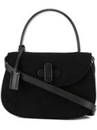 Gucci Vintage Two Way Handbag - Black