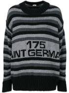Sonia Rykiel Saint Germain Striped Jumper - Black
