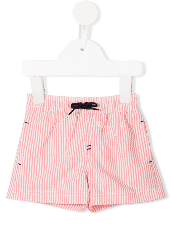 Tartine Et Chocolat Striped Swim Shorts, Infant Boy's, Size: 3 Mth, Red