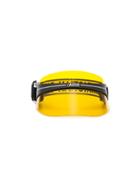 Dior Eyewear Yellow Club 1 Perspex Visor - Yellow & Orange
