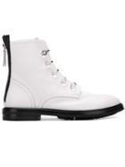 Agl Lace-up Ankle Boots - White