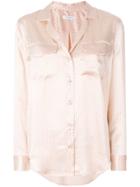 Equipment Polka-dot Fitted Blouse - Nude & Neutrals