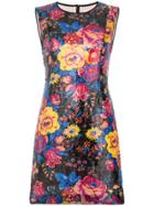 Dvf Diane Von Furstenberg Floral Sequin Sleeveless Dress - Multicolour