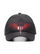 Marcelo Burlon County Of Milan Black And Red Tarter Wings Baseball Cap