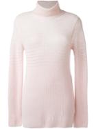 Fendi Roll Neck Jumper, Women's, Size: 42, Pink/purple, Polyamide/cashmere/mohair