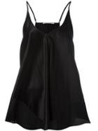T By Alexander Wang V-neck Camisole, Women's, Size: 8, Black, Silk