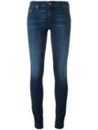 Diesel Stonewashed Skinny Jeans, Women's, Size: 30, Blue, Cotton/polyester/spandex/elastane